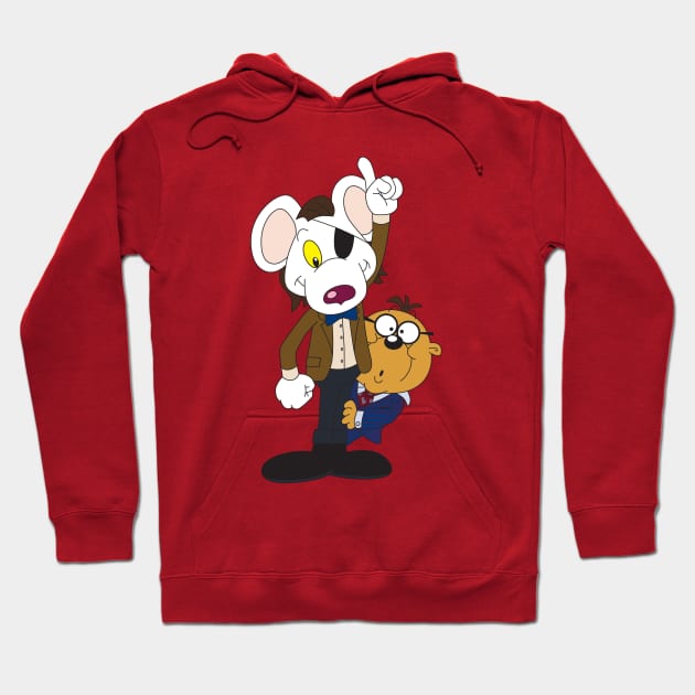 Doctor Mouse & Tenfold? Hoodie by MikesStarArt